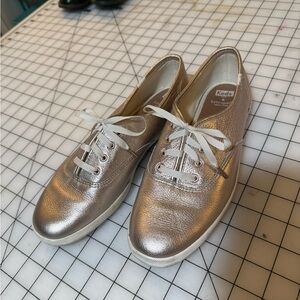 Keds & Kate Spade Women's Metallic Sneakers size 9
